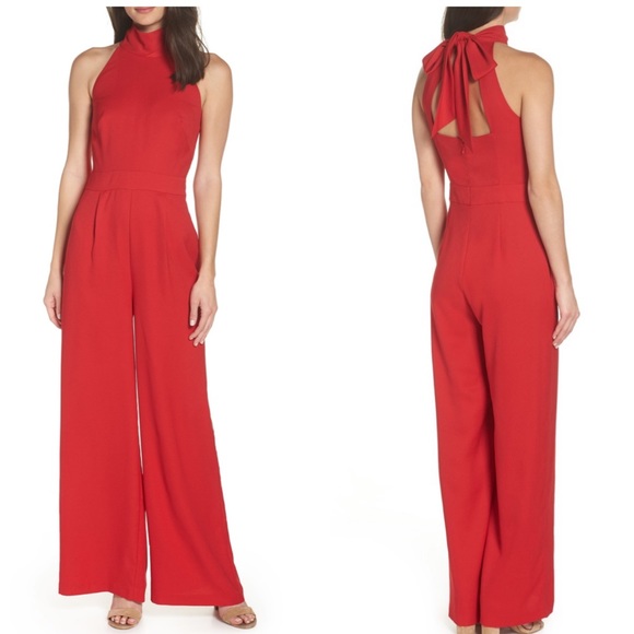 chelsea28 tie back jumpsuit